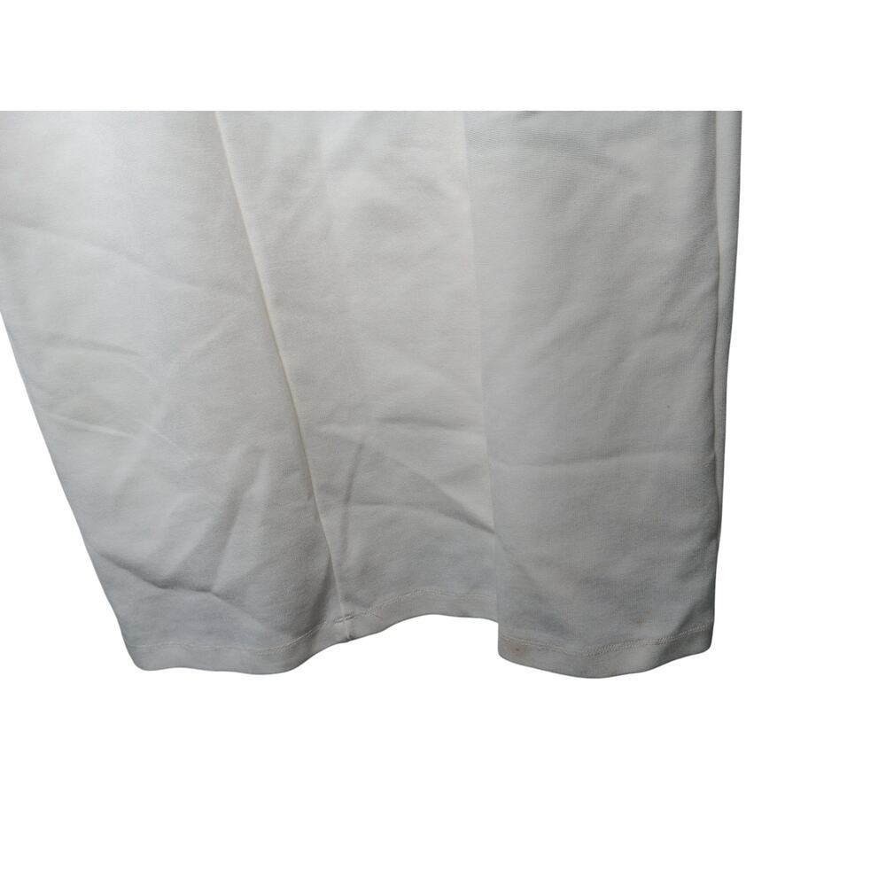 New Bebe White Bodycon Dress Size M $Deep V Criss Cross Back Party - Picture 8 of 12